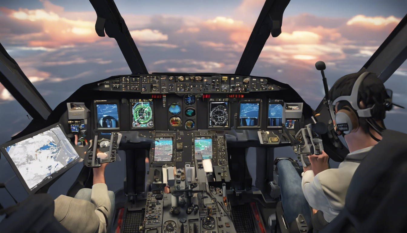 découvrez comment améliorer l'expérience de simulation de vol numérique en utilisant une animation immersive pour une immersion totale dans le monde virtuel de l'aviation.
