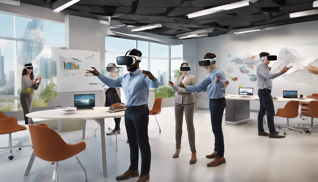 découvrez comment la réalité virtuelle peut transformer l'engagement des employés. explorez des stratégies innovantes pour stimuler la motivation et la collaboration au sein de votre équipe grâce à des expériences immersives.