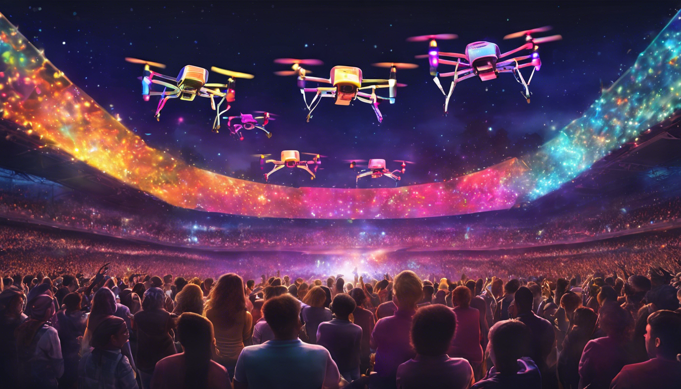 assistez à un spectacle fascinant de drones interactifs et plongez dans une expérience immersive unique en animation digitale. ne manquez pas cette aventure lumineuse et technologique qui émerveillera tous les passionnés d'innovation et de spectacles visuels.