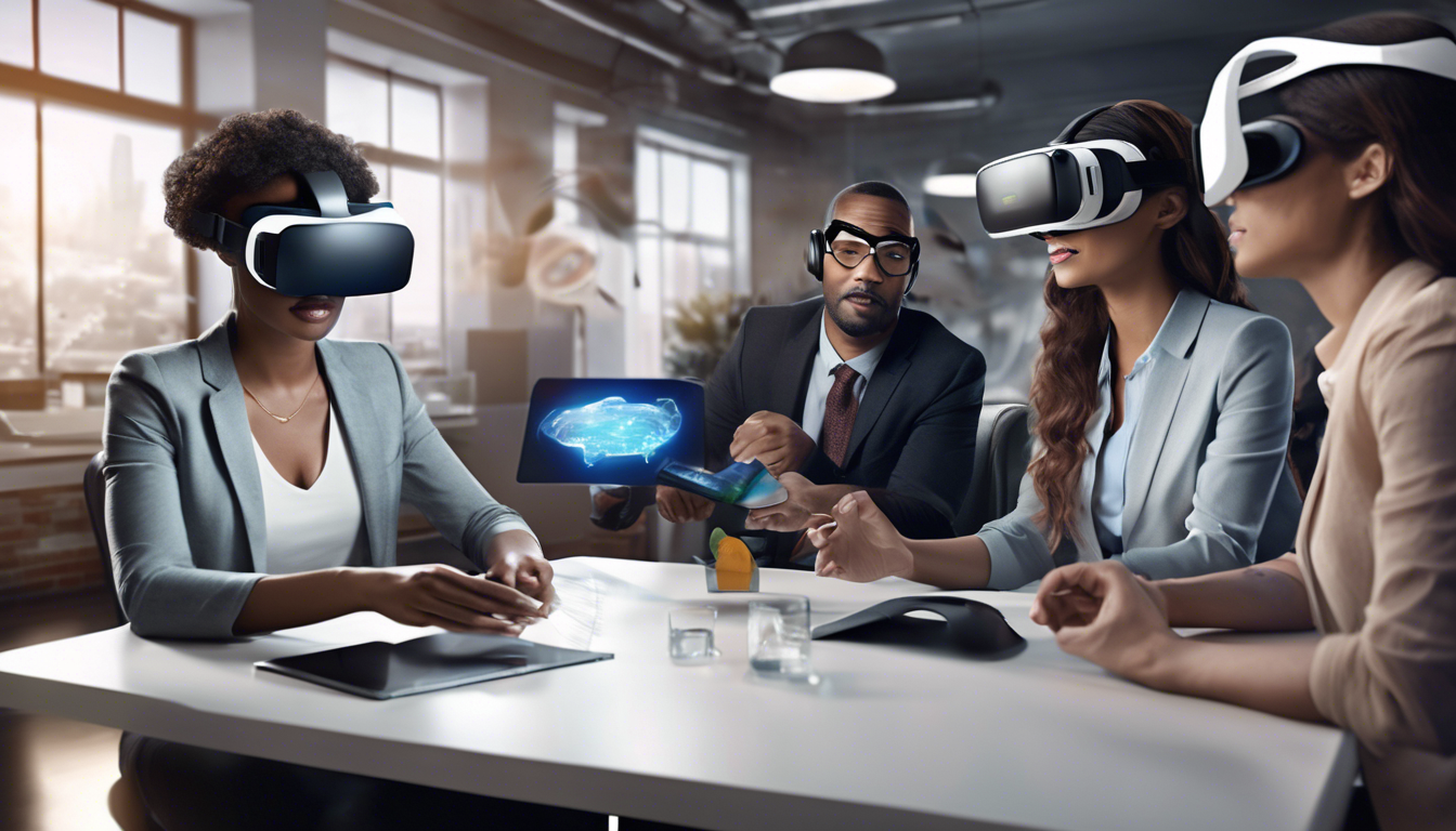 explorez les innovations apportées par la réalité virtuelle dans le domaine professionnel et découvrez comment cet outil transforme l'interactivité, améliorant ainsi l'engagement et l'efficacité au travail.