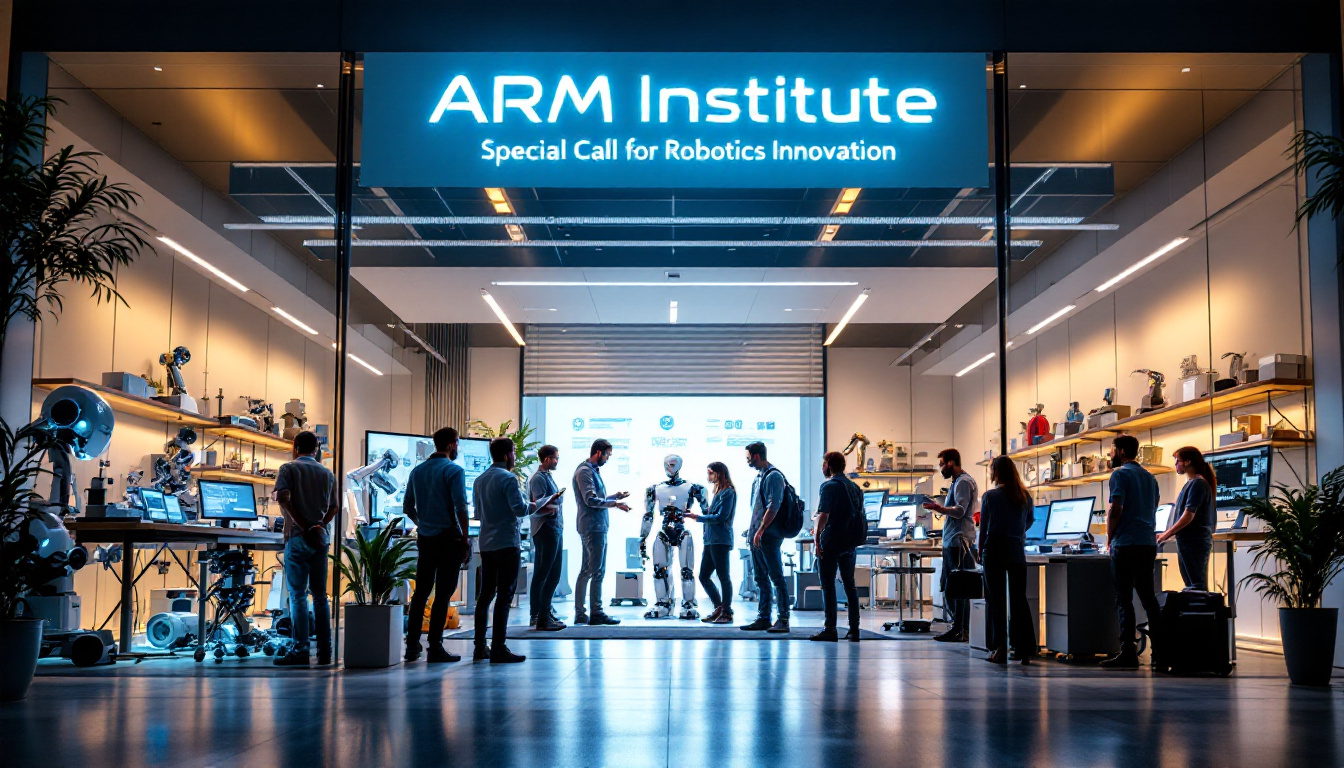 découvrez l'appel spécial lancé par l'arm institute pour stimuler l'innovation en robotique. participez à la transformation technologique et à l'avancement des solutions robotiques.