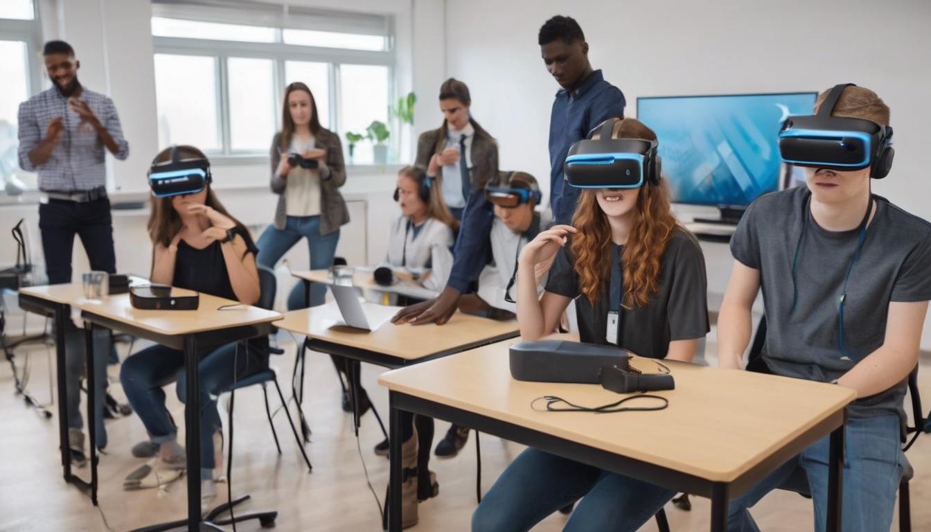 plongez dans l'avenir de l'apprentissage avec notre formation en ligne interactive en réalité virtuelle. explorez des expériences immersives qui enrichissent vos compétences et vous préparent pour le monde professionnel. inscrivez-vous dès maintenant et transformez votre façon d'apprendre !