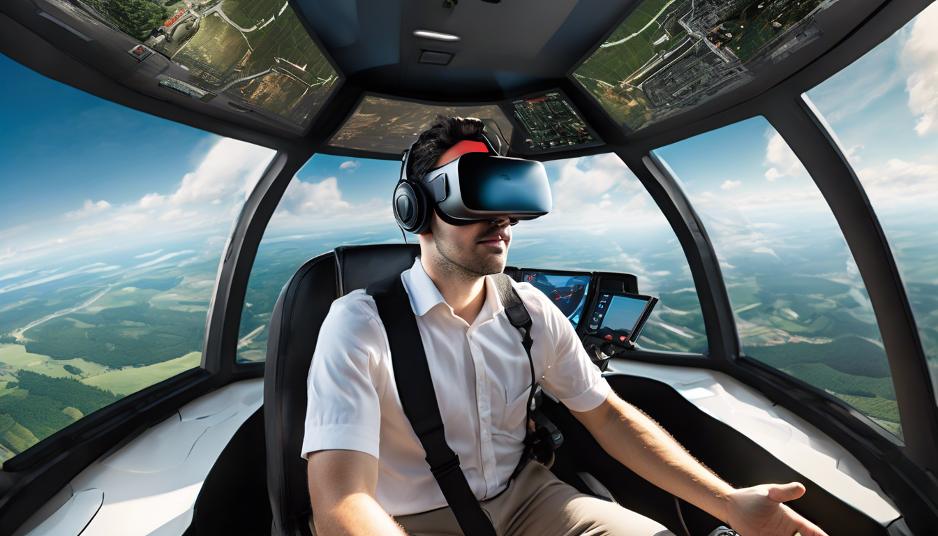 découvrez le simulateur de navigation aérienne vr, une expérience immersive révolutionnaire qui vous plonge dans le monde de l'aviation. apprenez à piloter, naviguer et gérer un vol comme un professionnel grâce à une technologie de réalité virtuelle avancée, offrant des scénarios réalistes et des défis captivants pour les passionnés d'aviation.