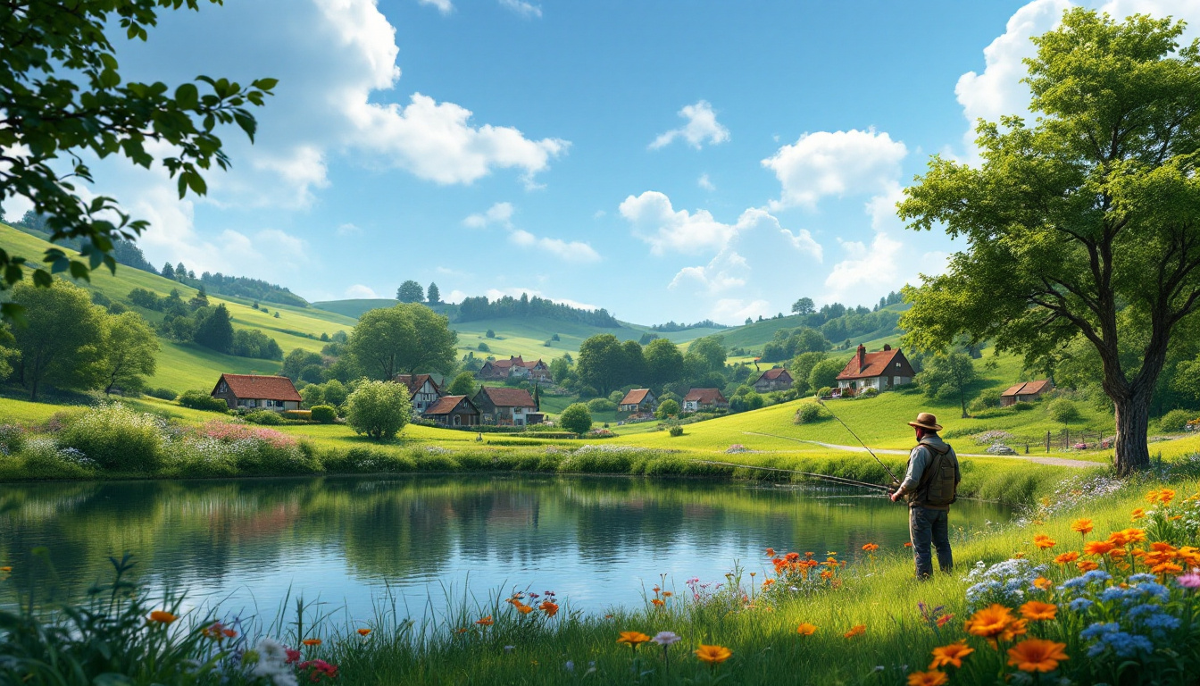 découvrez la beauté époustouflante du royaume-uni dans le tout nouveau dlc de 'real vr fishing'. plongez dans des paysages pittoresques et vivez une expérience de pêche immersive comme jamais auparavant.
