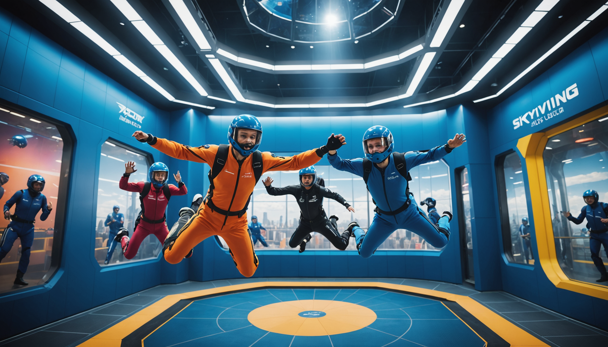 découvrez l'adrénaline du parachutisme sans quitter le sol grâce à notre simulateur vr en salle. vivez des sensations fortes et réalistes dans un environnement sécurisé, idéal pour tous les amateurs de sensations extrêmes. réservez dès maintenant votre expérience inoubliable !