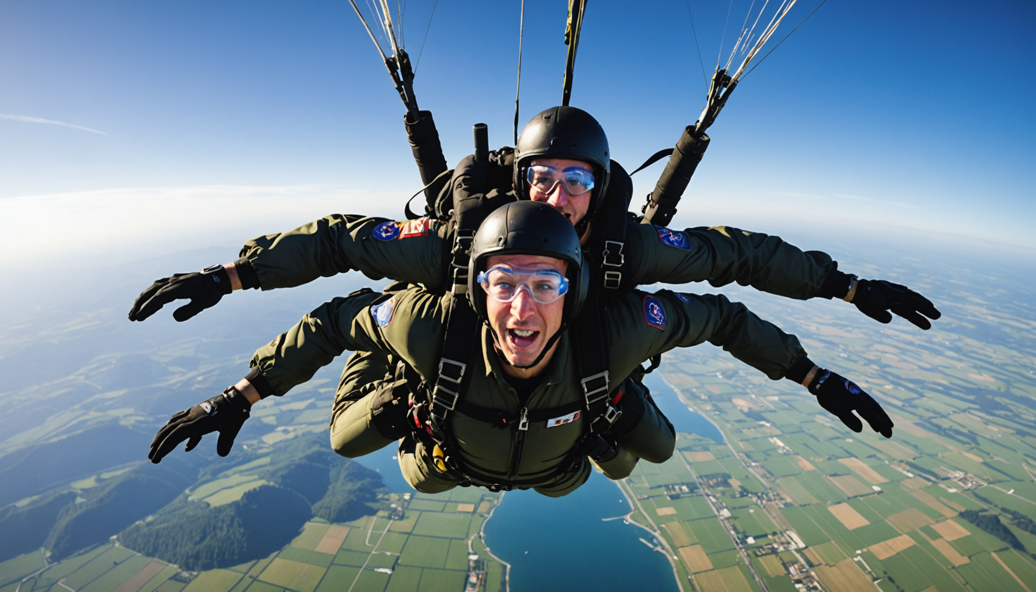venez vivre une expérience unique avec notre simulateur de parachutisme vr en salle ! plongez dans l'adrénaline du saut en parachute sans quitter le sol. un moment inoubliable à partager entre amis ou en famille. réservez dès maintenant votre session !