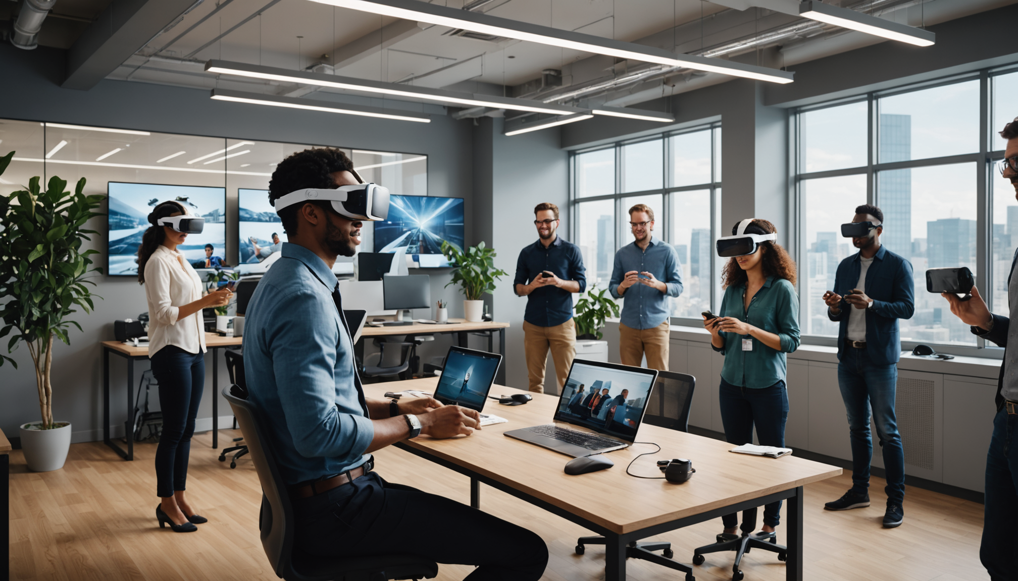 découvrez comment la réalité virtuelle transforme la conduite du changement en entreprise. apprenez à intégrer cette technologie innovante pour améliorer l'engagement des employés, faciliter la formation et optimiser la gestion des transitions organisationnelles.