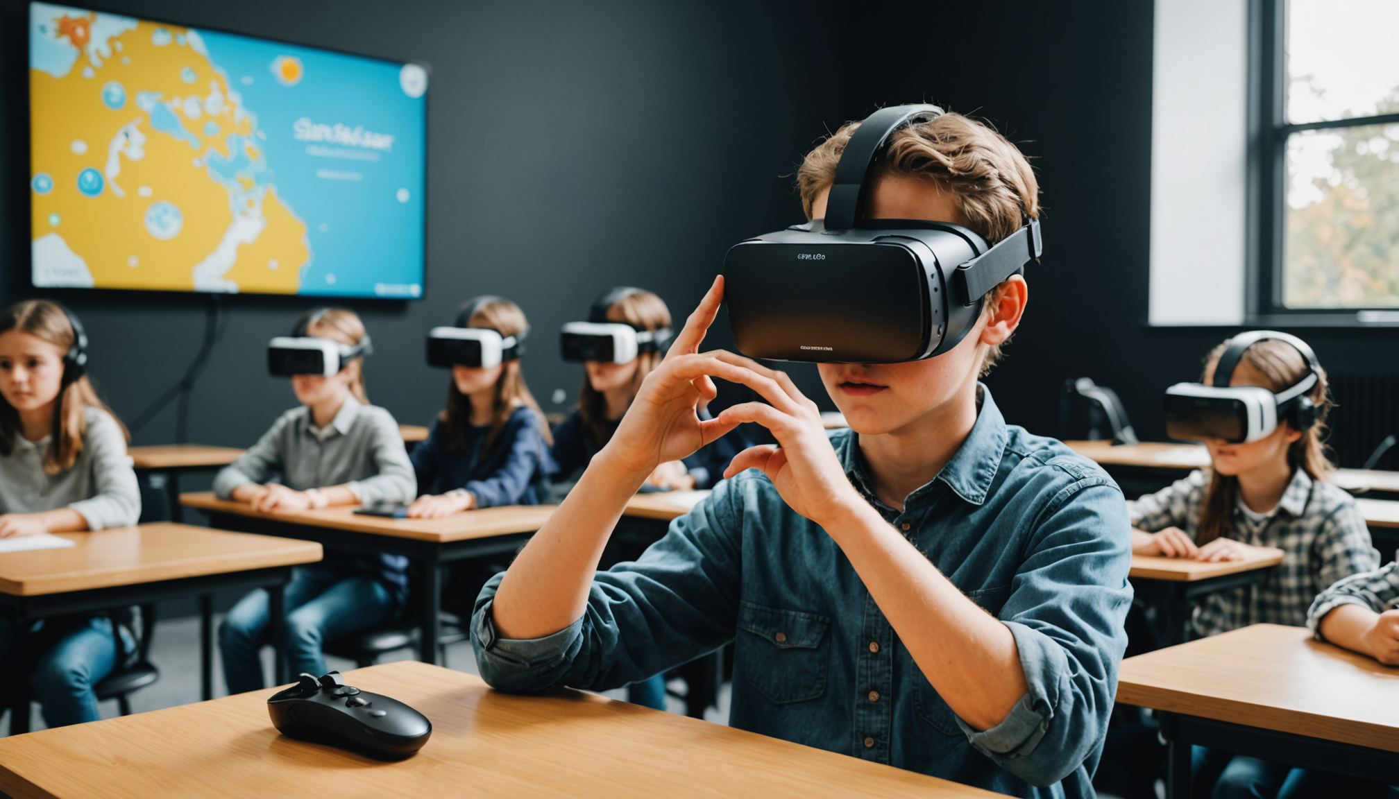 découvrez une expérience immersive en réalité virtuelle qui transformera votre perception du monde. plongez dans des aventures captivantes et explorez des univers extraordinaires où l'impossible devient réalité. préparez-vous à vivre des sensations uniques et mémorables !