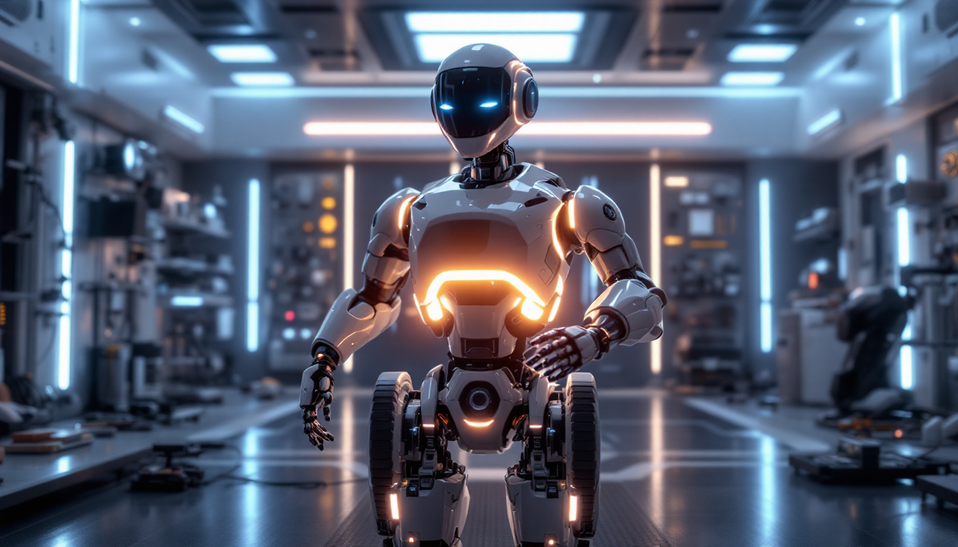 découvrez les roues omnidirectionnelles innovantes et le kit de développement avancé présentés par rainbow robotics, conçus pour optimiser les performances de leur robot à deux bras. explorez de nouvelles possibilités en robotique avec nos technologies de pointe.