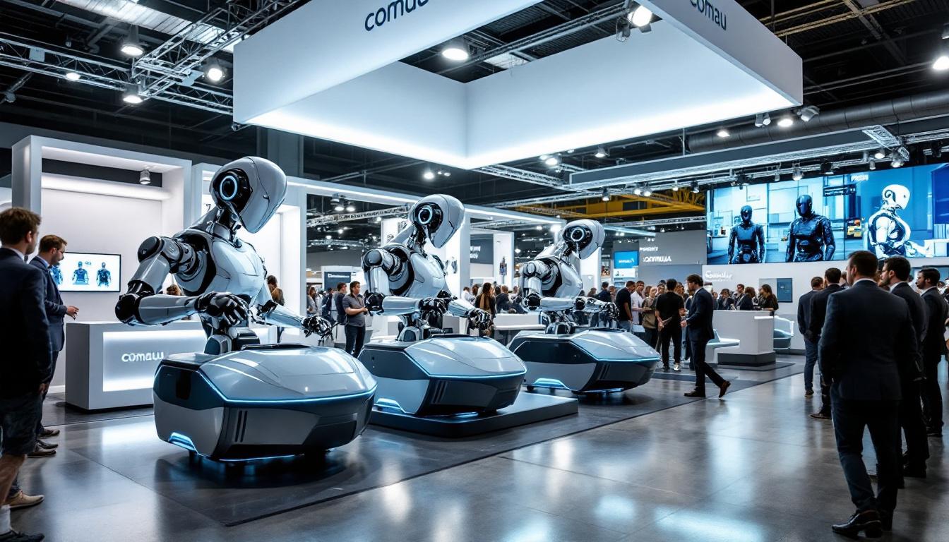 découvrez les innovations de comau lors d'automatica avec la présentation de ses robots mobiles, cobots et exosquelettes, alliant performance et technologie avancée pour transformer l'industrie.