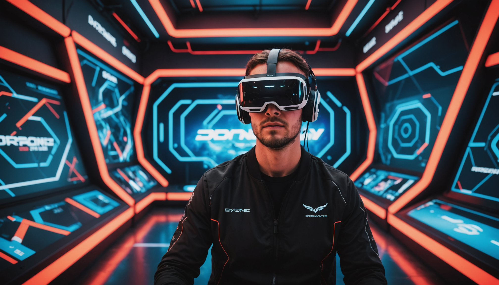 découvrez l'adrénaline d'une course de drones avec notre simulateur vr immersif. parfait pour les passionnés de technologie et d'aventure, plongez dans un monde de vitesse et de précision tout en vous amusant avec vos amis. prêt à prendre votre envol ?