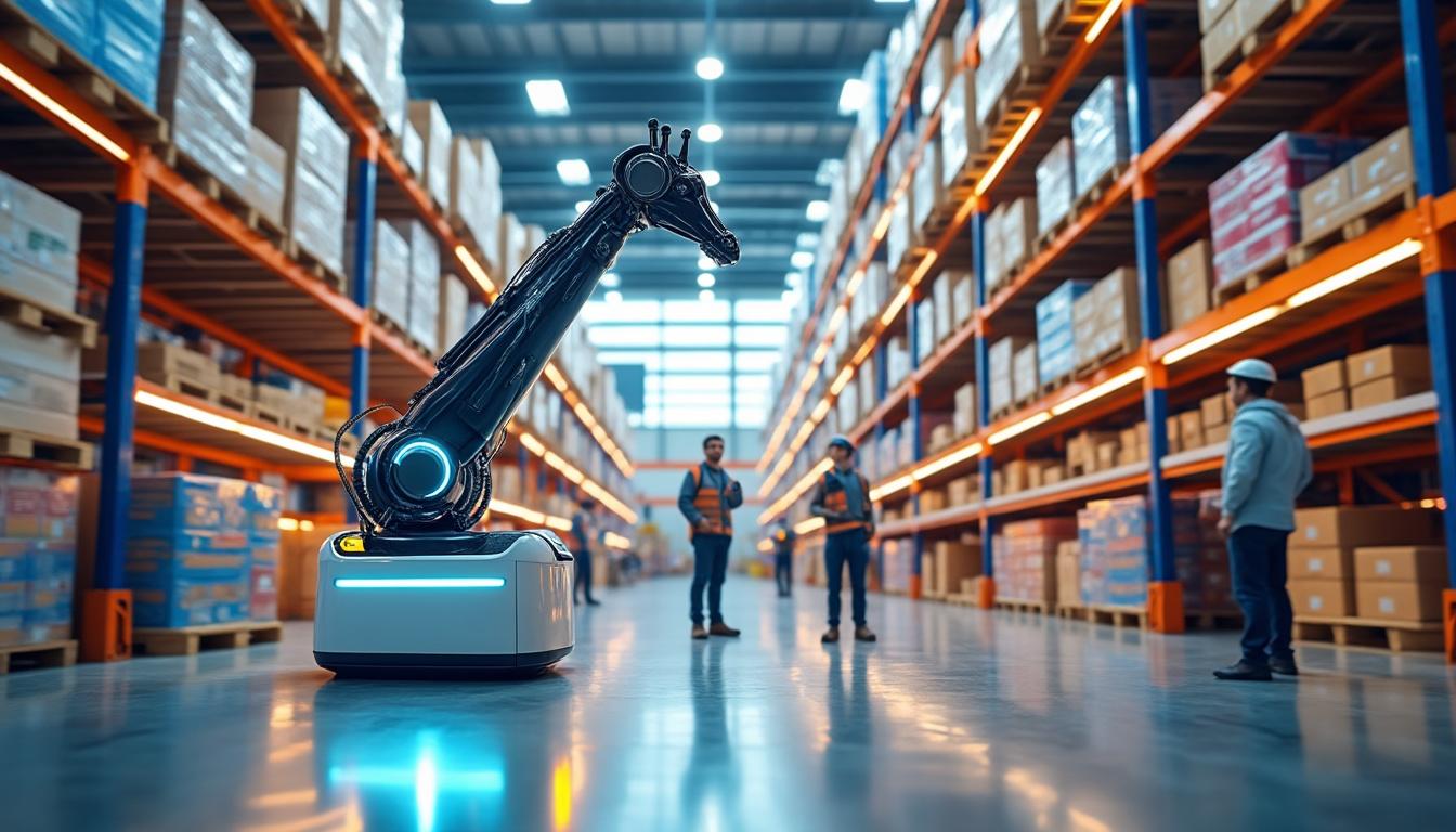 découvrez comment le giraffe de brightpick révolutionne l'efficacité des entrepôts en atteignant de nouveaux sommets. cette technologie innovante optimise les opérations, réduit les coûts et améliore la gestion des stocks, transformant ainsi la logistique moderne.