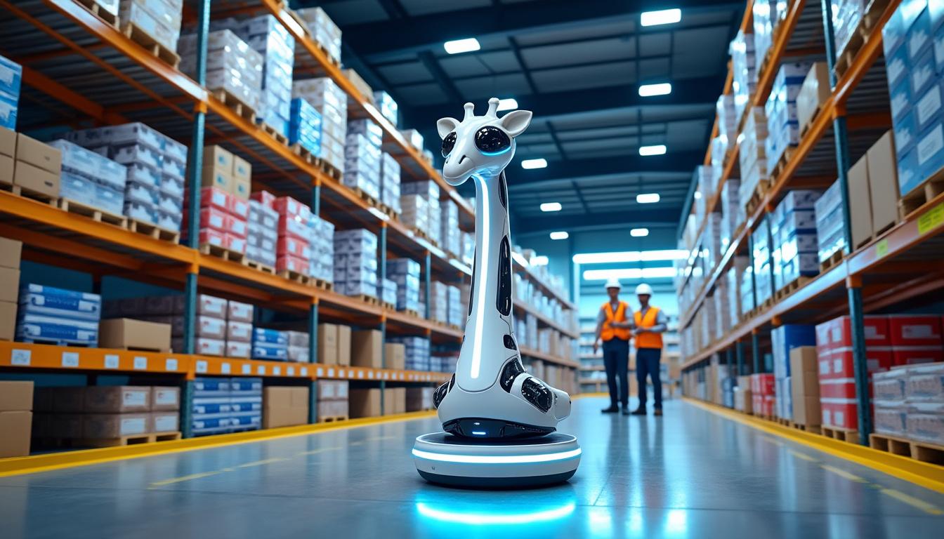 découvrez comment le giraffe de brightpick révolutionne la logistique en optimisant l'efficacité des entrepôts. explorez les avantages de cette technologie innovante pour atteindre de nouveaux sommets dans la gestion des stocks et la productivité.
