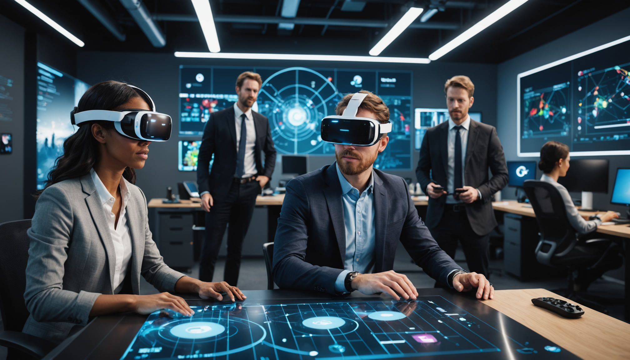 découvrez comment la réalité virtuelle transforme la collaboration d'équipe en améliorant la communication, la créativité et la productivité. explorez les nouvelles dynamiques de travail et les outils innovants qui révolutionnent notre approche du travail collectif.
