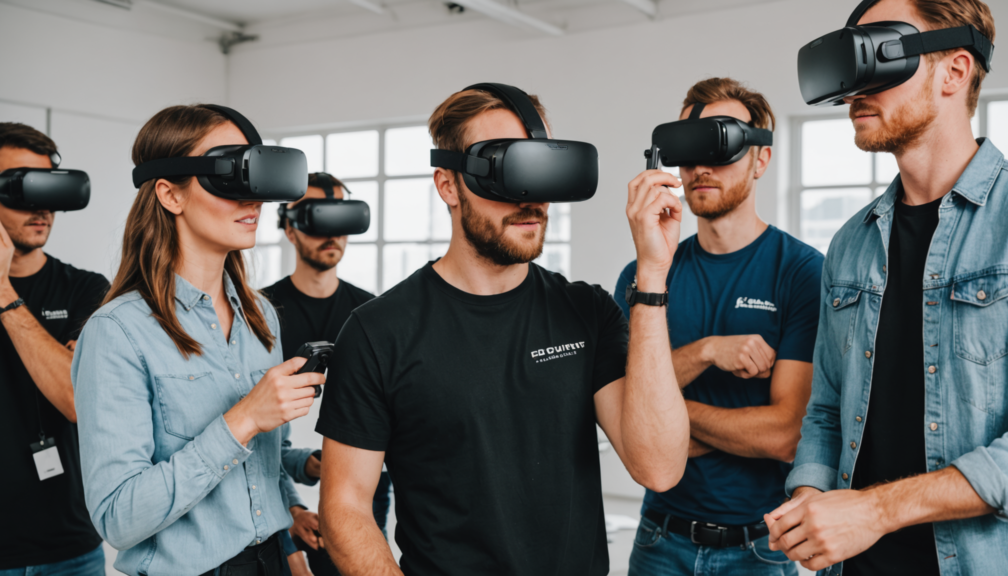 participez à une expérience de team building innovante grâce à la réalité virtuelle ! renforcez les liens au sein de votre équipe tout en explorant des environnements immersifs et stimulants. transformez la collaboration et la communication en vivant des aventures inoubliables ensemble.
