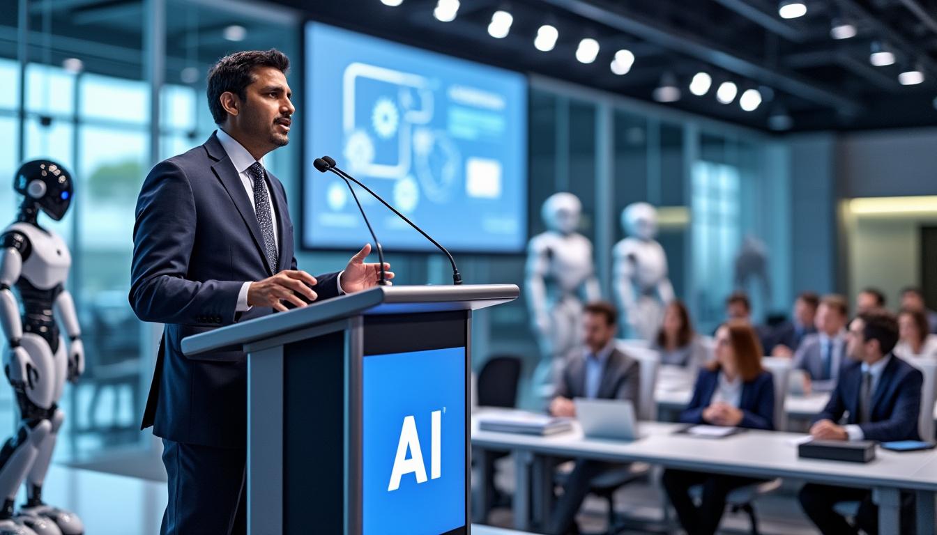 découvrez comment deepu talla de nvidia explore l'intelligence artificielle physique lors de robobusiness, un événement phare sur les innovations robotiques. plongez dans les perspectives futuristes offertes par l'ia et son impact sur l'industrie.