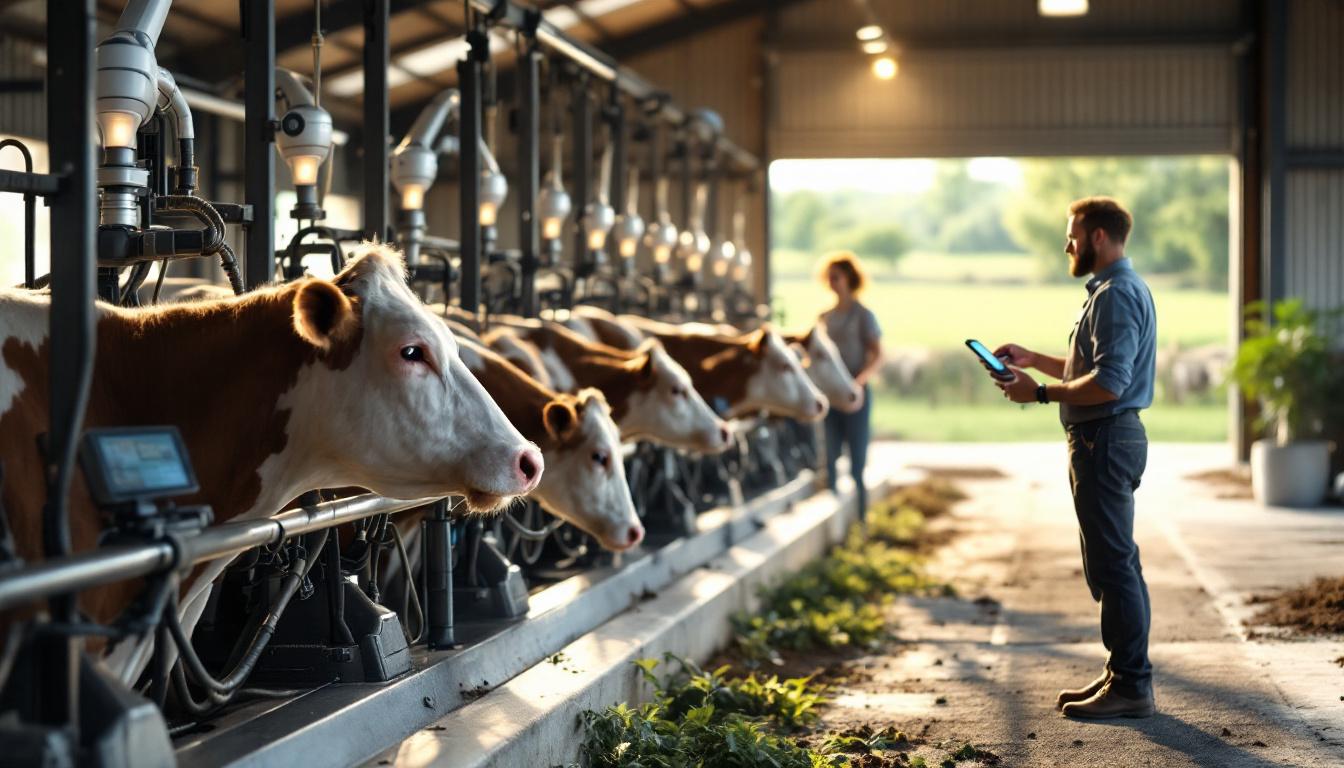 découvrez comment pharm robotics transforme les soins de santé des vaches laitières grâce à des solutions automatisées innovantes, améliorant ainsi le bien-être animal et l'efficacité de votre exploitation. révolutionnez votre approche des soins vétérinaires avec nos technologies avancées.