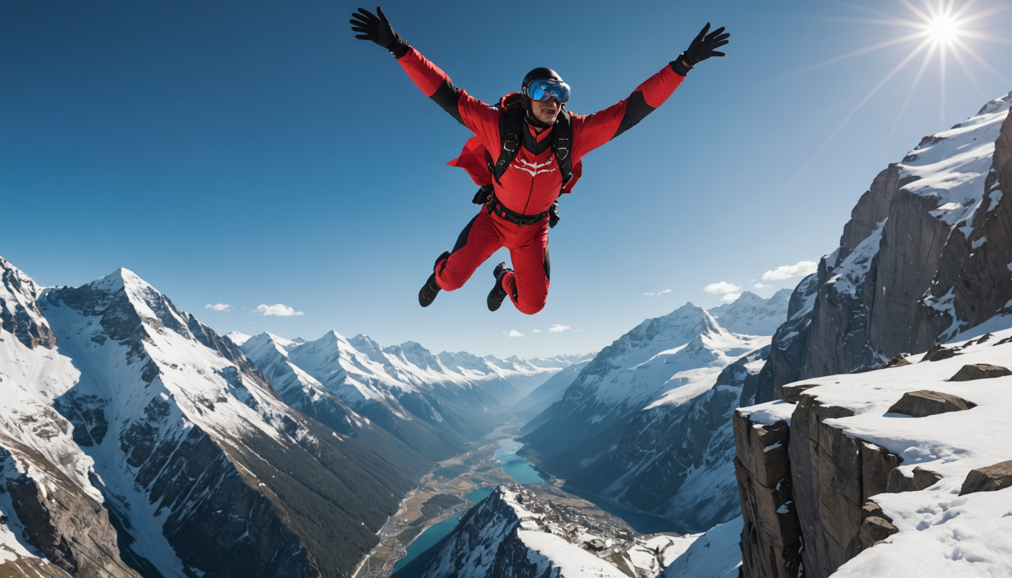 vivez l'adrénaline ultime avec notre expérience de réalité virtuelle qui vous fera survoler les montagnes en wingsuit. plongez dans des paysages époustouflants et ressentez la liberté des airs sans quitter le sol. préparez-vous à une aventure inoubliable!