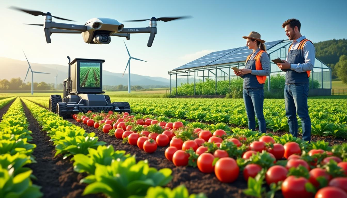 découvrez comment l'automatisation et les robots de ferme transforment l'agriculture moderne, améliorant la productivité et révolutionnant les pratiques agricoles pour un avenir plus durable.