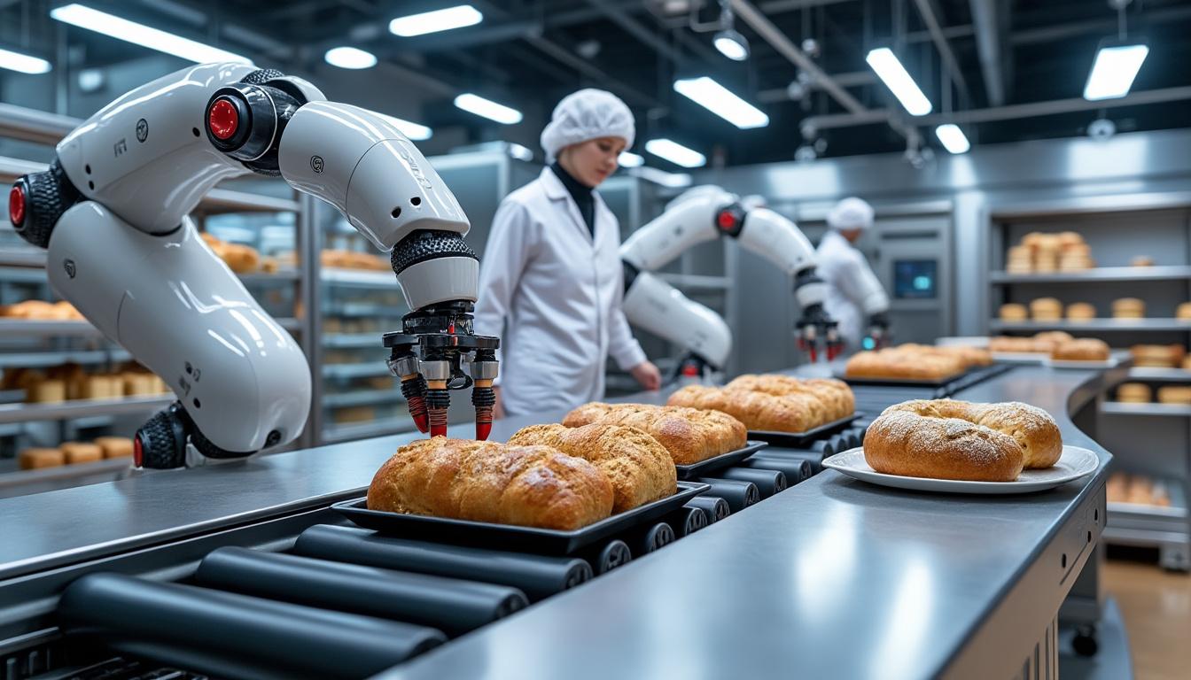 découvrez comment stäubli robotics révolutionne le secteur de la boulangerie grâce à des solutions innovantes pour optimiser l’inspection et la manipulation, améliorant ainsi la qualité, la sécurité et la productivité des lignes de production.