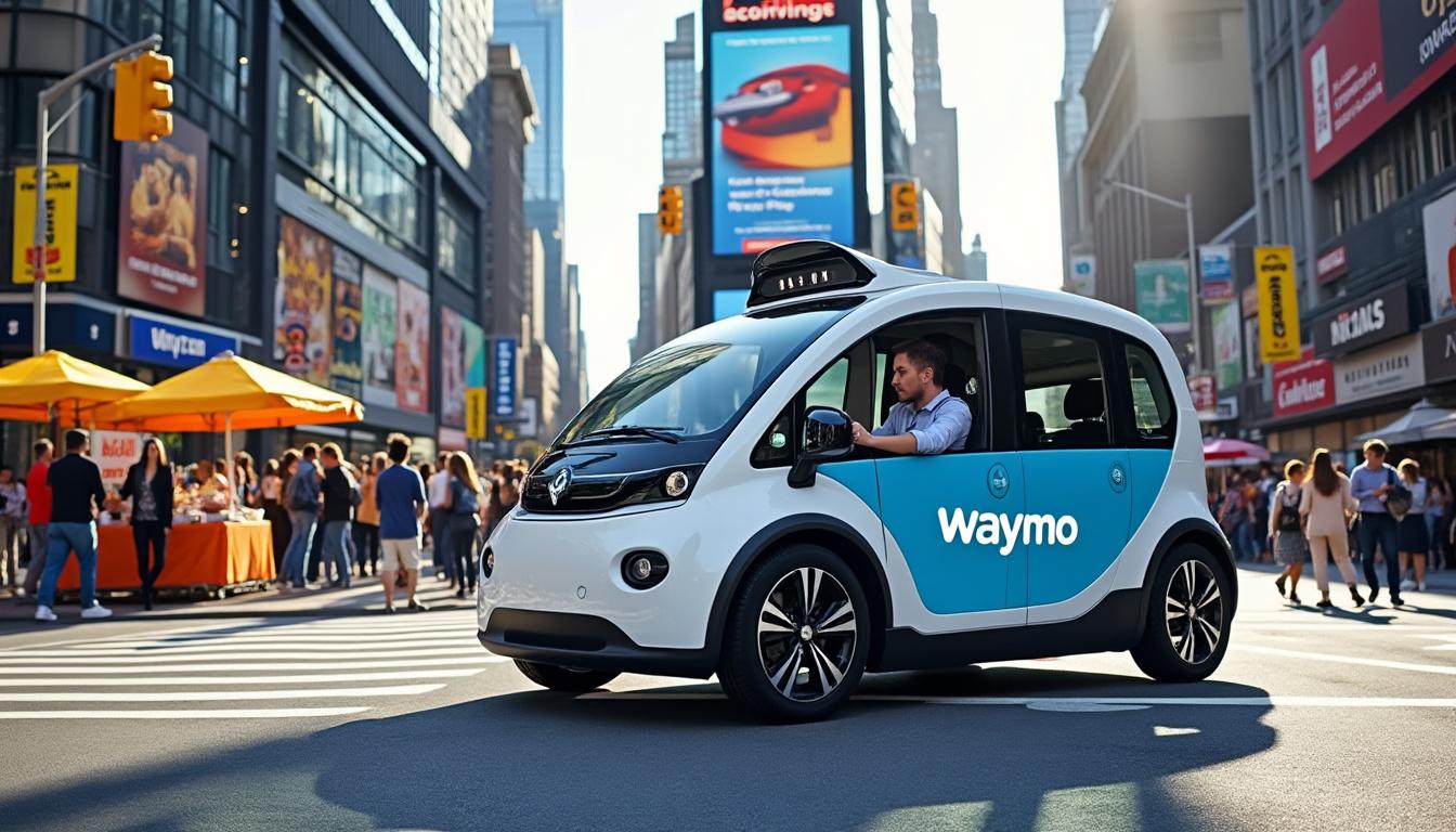 waymo débute ses essais de robotaxis avec conducteurs de sécurité à new york, explorant la mobilité autonome en environnement urbain dense. découvrez les enjeux et objectifs de cette expérimentation innovante.