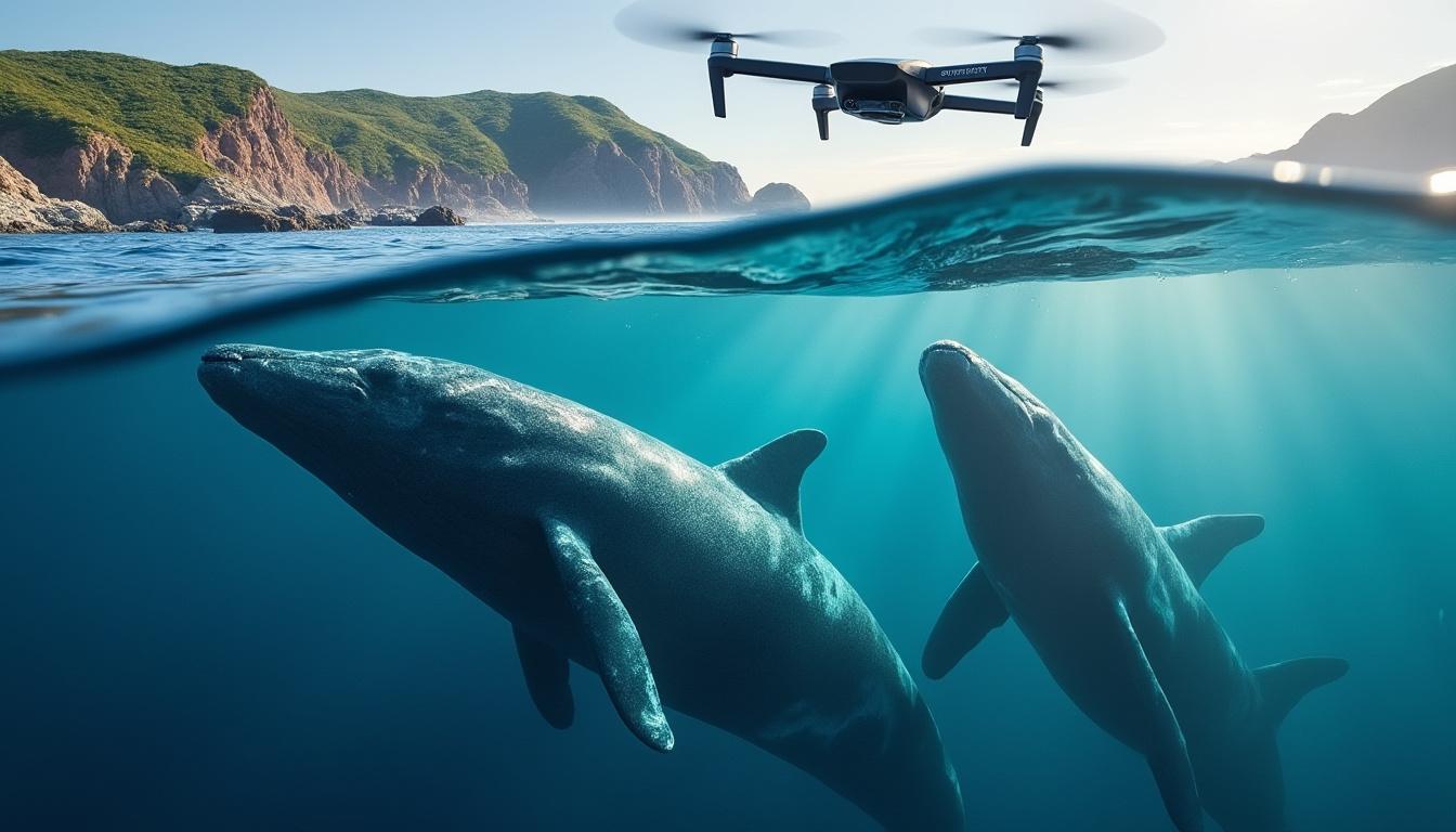 découvrez comment le projet ceti utilise des drones pour marquer les cachalots de façon éthique, en respectant leur bien-être et en favorisant la recherche scientifique sur ces géants des mers.