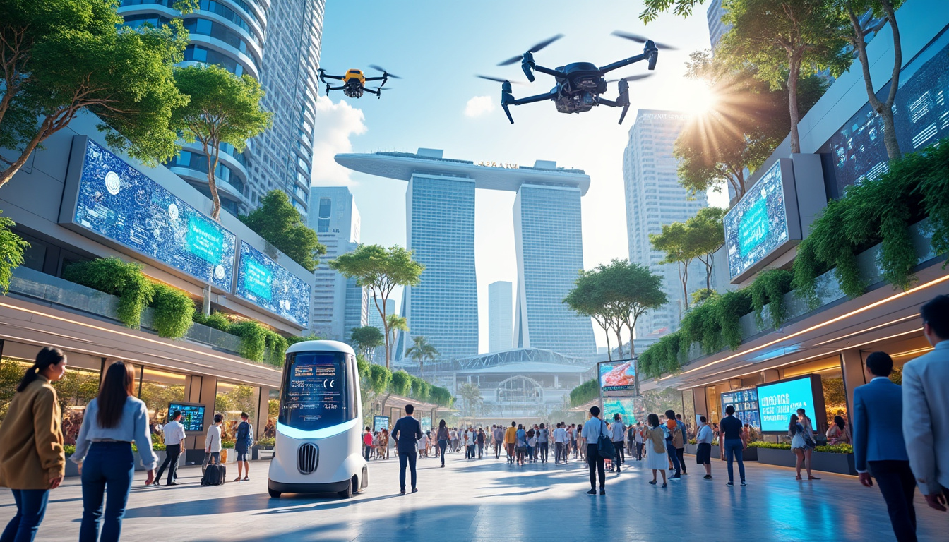 découvrez comment singapour devient un leader mondial grâce à la révolution de l'ia physique. plongez au cœur des innovations qui transforment les secteurs industriels, technologiques et urbains de la cité-état asiatique.