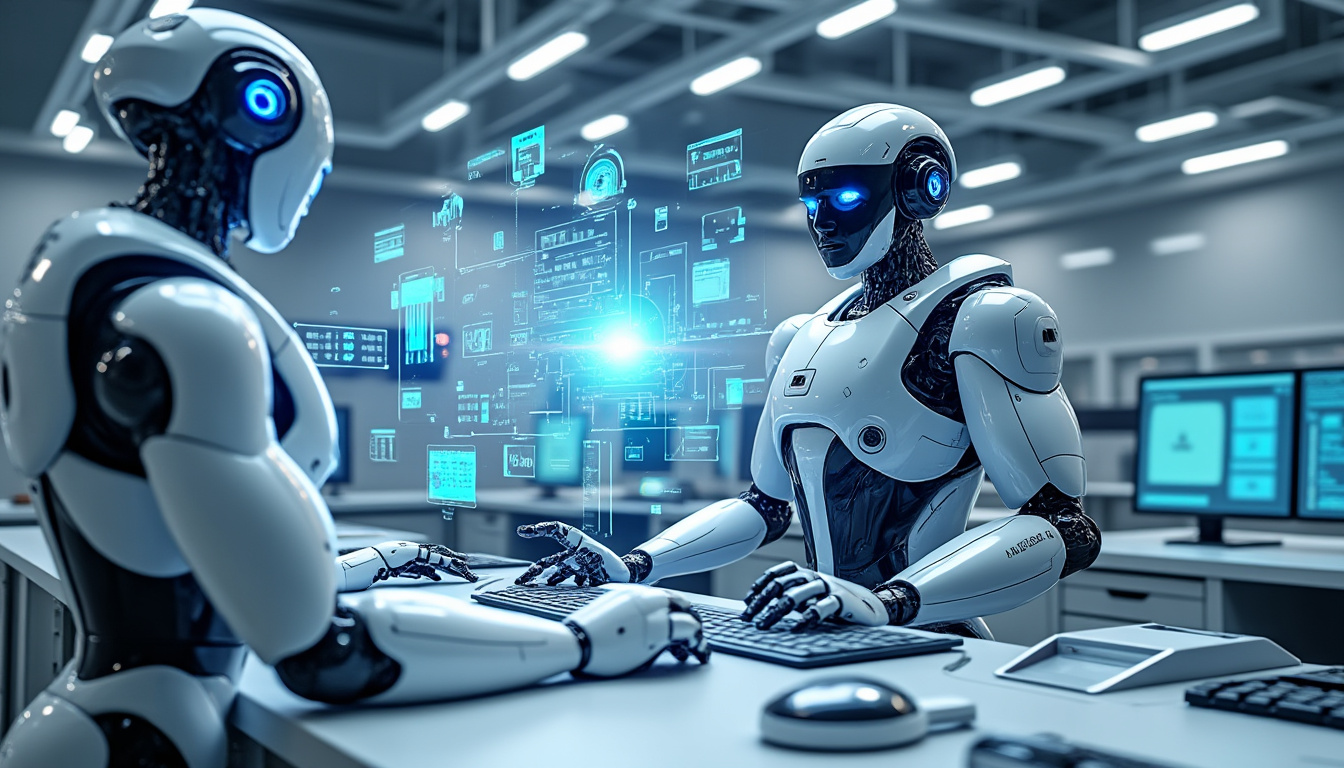 découvrez comment la collaboration entre google deepmind et intrinsic ouvre la voie à une nouvelle ère de l'intelligence artificielle, permettant une planification avancée et efficace dans la coordination de multiples robots pour des applications industrielles innovantes.