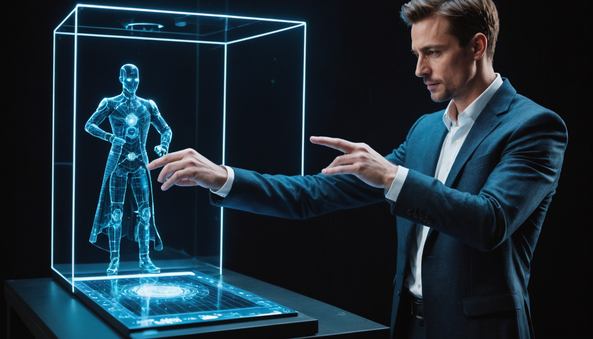 découvrez comment le magicien digital utilise les dernières technologies pour révolutionner l'art de la communication holographique et créer des expériences immersives et innovantes.