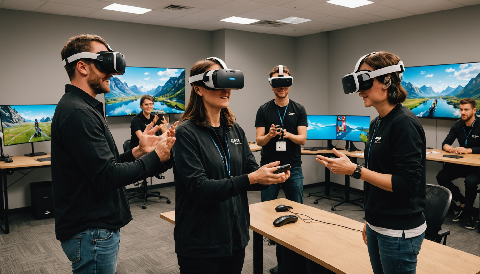 plongez dans l’aventure avec des jeux de coopération en réalité virtuelle ! vivez des expériences immersives en équipe et renforcez la cohésion tout en vous amusant.