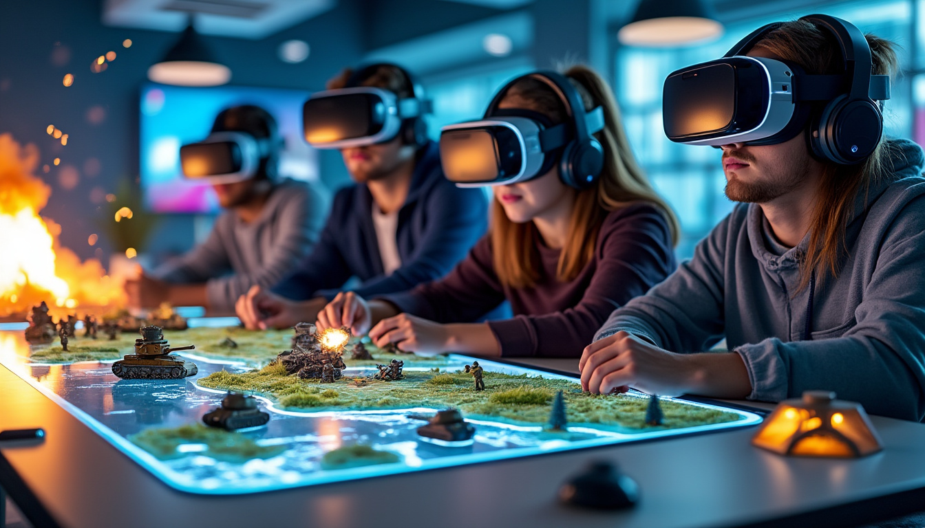 plongez dans l’univers captivant de 'table troopers' et ressentez l’adrénaline des jeux d’artillerie en réalité virtuelle. vivez une expérience immersive unique entre stratégie et action explosive !