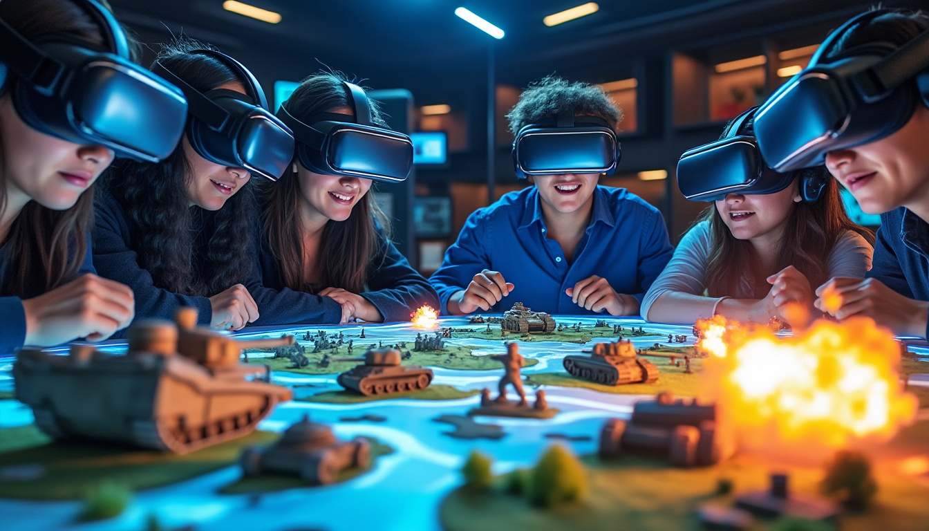 plongez au cœur de l’action avec 'table troopers', un jeu en réalité virtuelle qui vous propulse dans des batailles d’artillerie stratégiques et immersives. relevez des défis uniques et vivez une expérience de jeu intense et captivante !