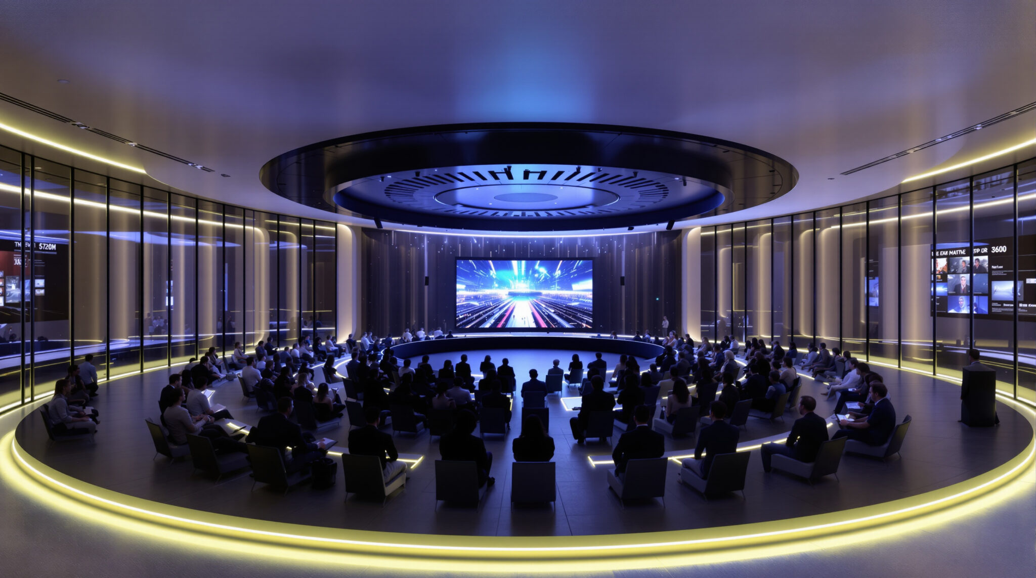 découvrez comment le cinéma 360° transforme vos événements avec une expérience immersive inédite. offrez à vos invités un voyage sensoriel et innovant grâce à cette technologie de projection panoramique révolutionnaire.