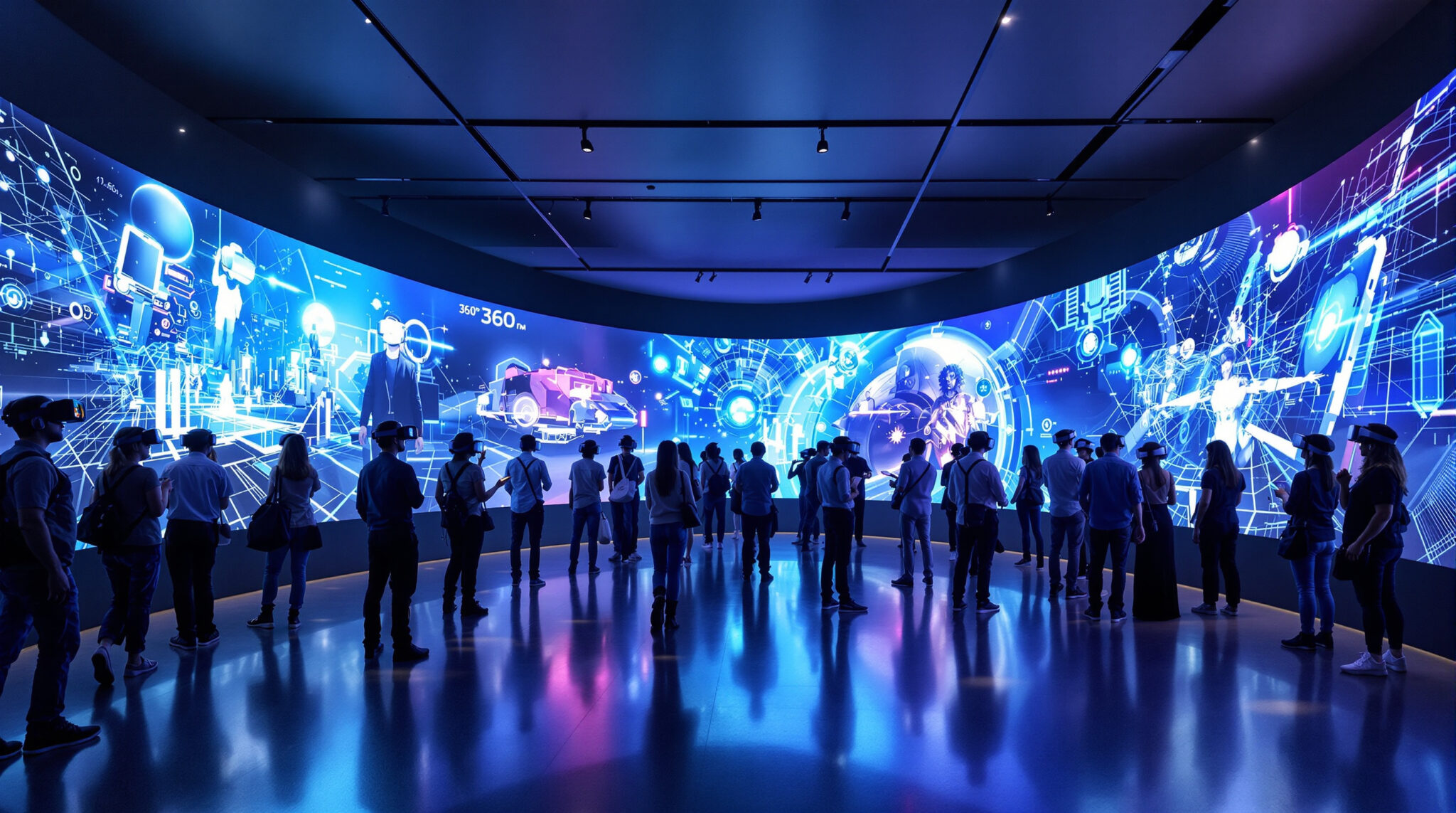 découvrez le cinéma 360°, une expérience immersive unique qui transforme vos événements en moments inoubliables. offrez à votre public une immersion totale grâce à des projections innovantes et captivantes.