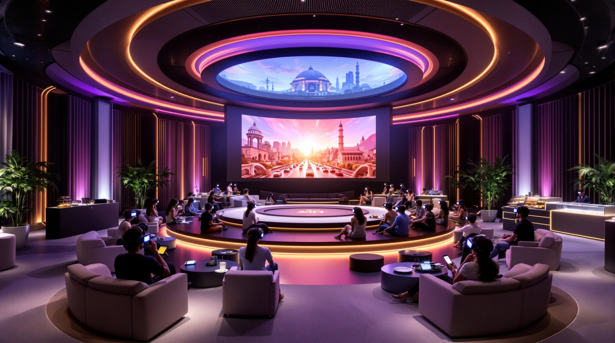 découvrez le cinéma 360°, une expérience immersive unique qui transforme vos événements en moments inoubliables grâce à des projections panoramiques et interactives. offrez à vos invités une sensation de réalité totale !