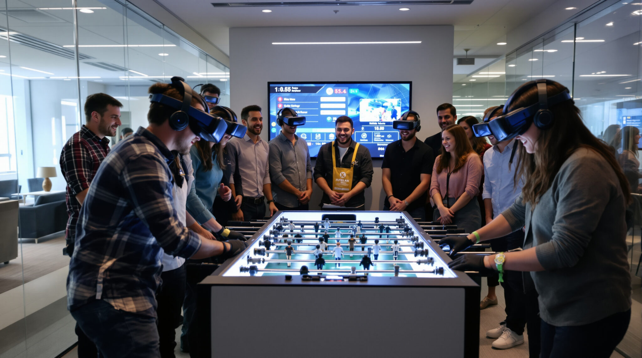 découvrez comment intégrer le baby foot vr à votre soirée d'entreprise pour offrir à vos collaborateurs une expérience innovante, conviviale et mémorable. conseils, avantages et idées pour dynamiser vos événements professionnels !