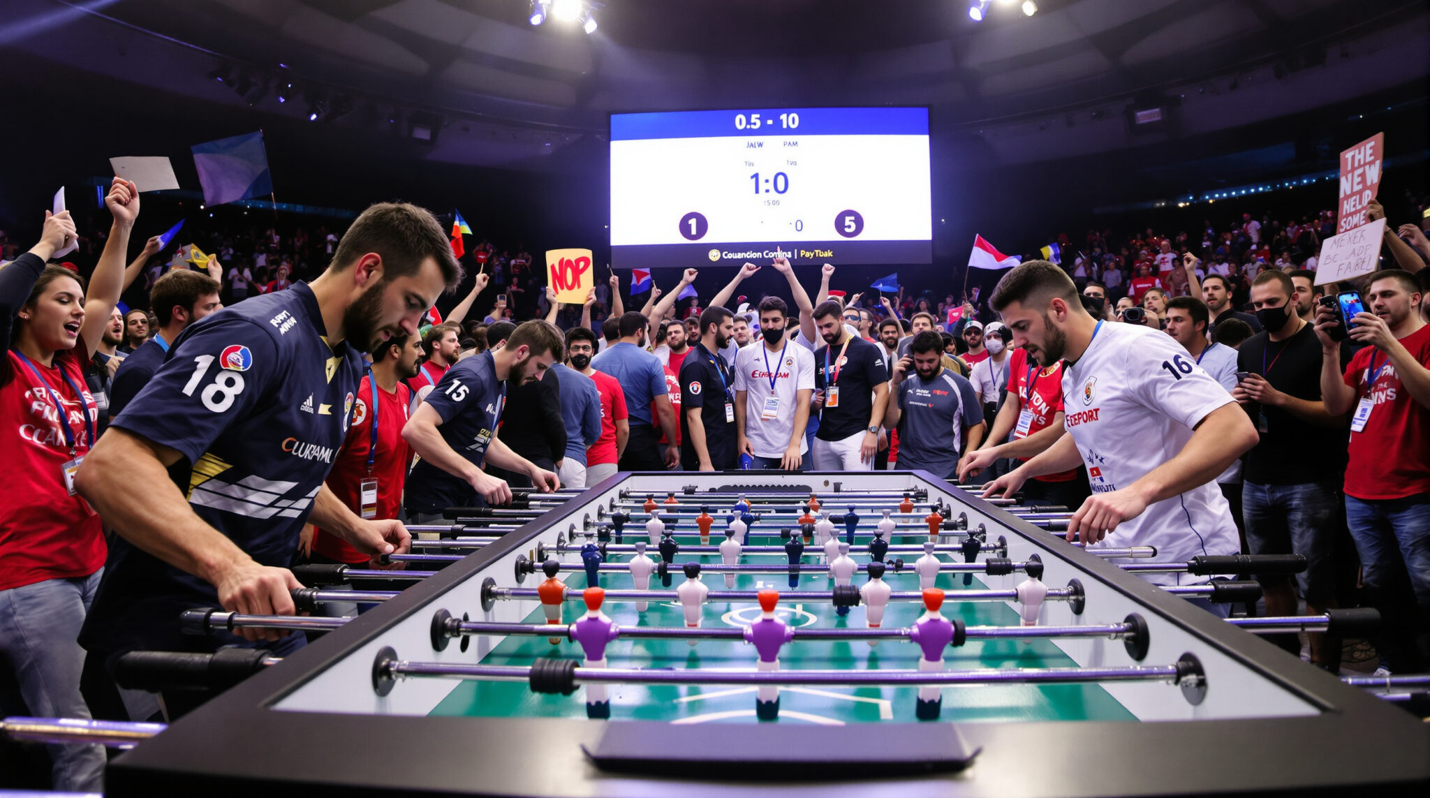 découvrez le baby foot réinventé, alliant compétition dynamique et expérience immersive pour des parties captivantes et inédites. plongez dans un nouvel univers de jeu entre convivialité et technologie !