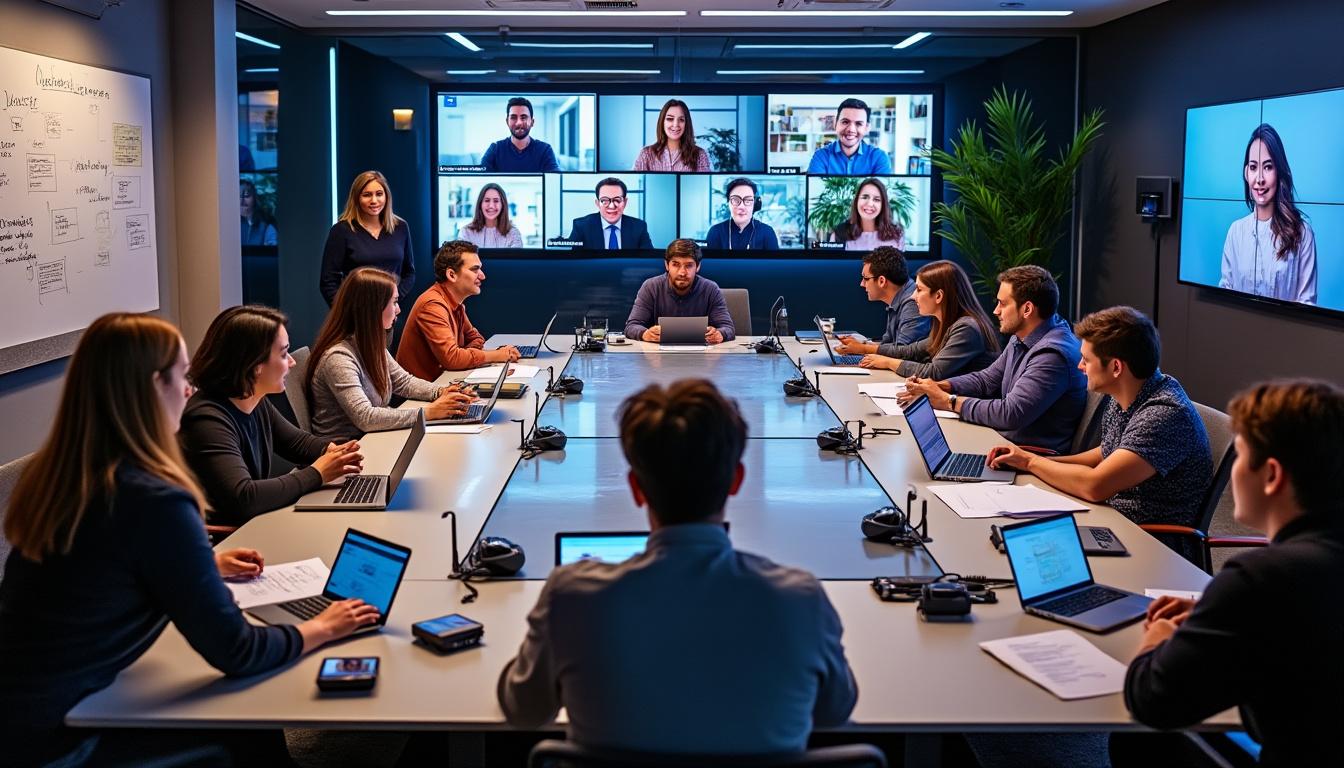 Animation digitale hybride (présentiel + distanciel) : réussir l’expérience mixte