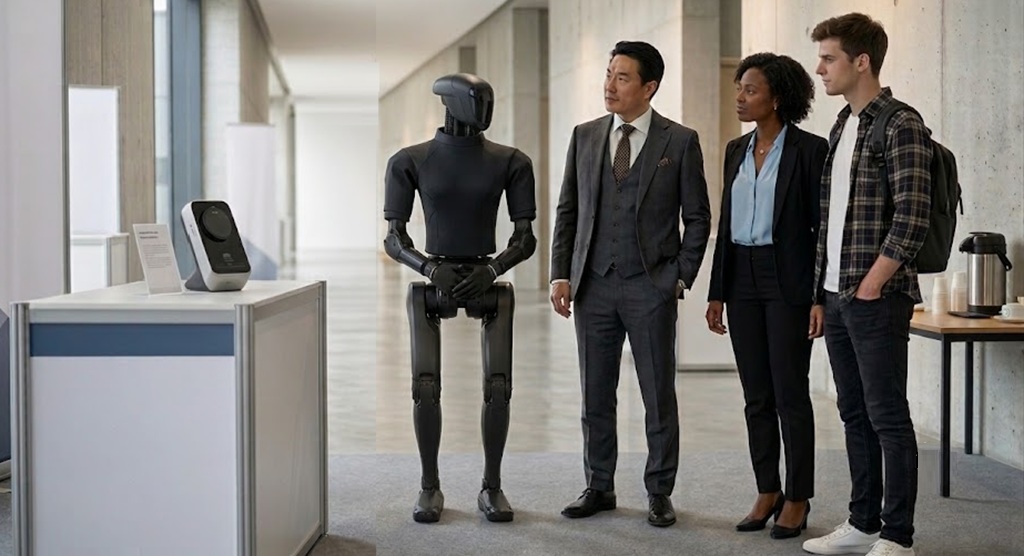 achat robot chinois image en une animation digitale
