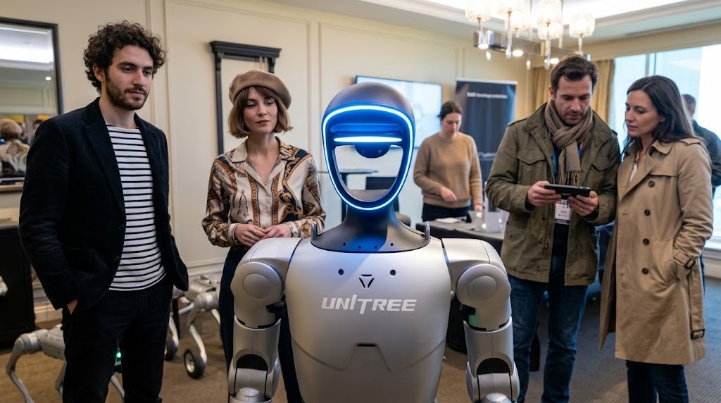 Que diriez-vous de louer un robot humanoïde Unitree pour votre prochain évènement ?