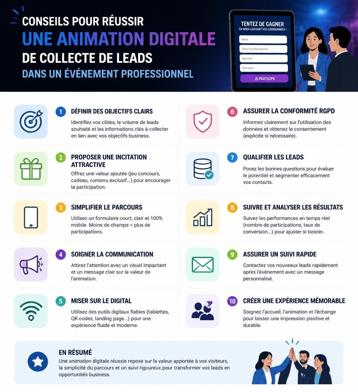 apprenez à collecter des leads qualifiés efficacement en utilisant des animations digitales ludiques pour engager et captiver votre audience.