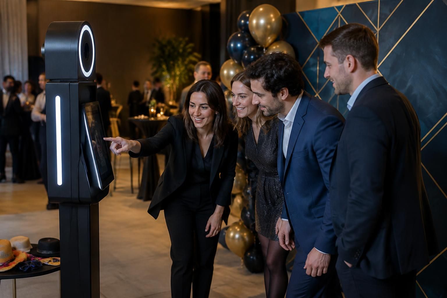 découvrez le fonctionnement d’un photobooth interactif et ses animations, options de personnalisation et partages instantanés pour dynamiser votre événement.